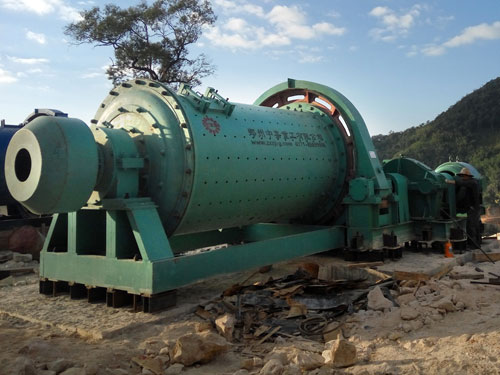 緬甸日處理250噸錳礦選礦生產(chǎn)線現(xiàn)場(chǎng)