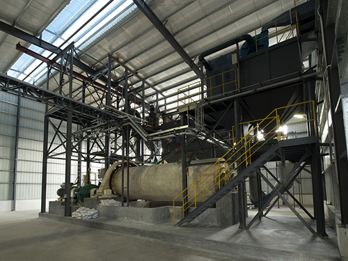 廣東江門年產(chǎn)25000噸復(fù)晶砂粉生產(chǎn)案例